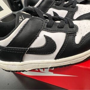Nike Kids Black and White Sneakers